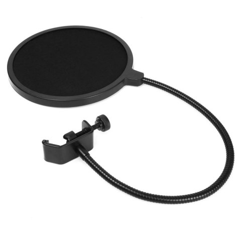 Mikrofon pojemnościowy, studyjny z zestawem akcesoriów STUDIO AND STREAMING MICROPHONE MT397S (Srebrny)