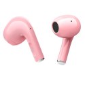 Słuchawki bezprzewodowe douszne gamingowe T35 różowe