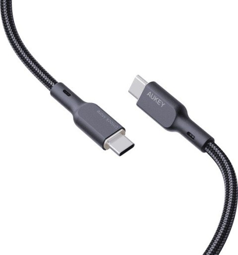CB-KCC102 kabel USB-C - USB-C 1.8m 100W PD 5A 20V kevlar + nylonowy oplot