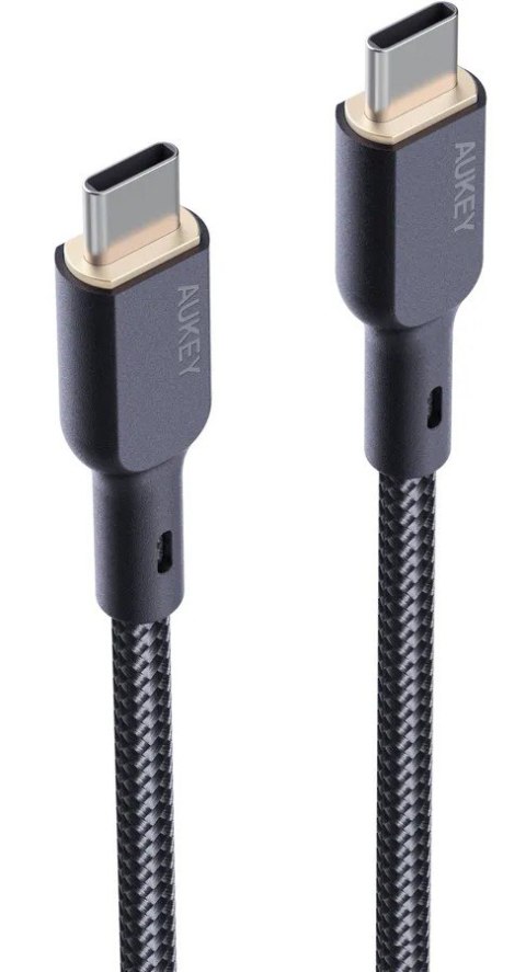 CB-KCC102 kabel USB-C - USB-C 1.8m 100W PD 5A 20V kevlar + nylonowy oplot