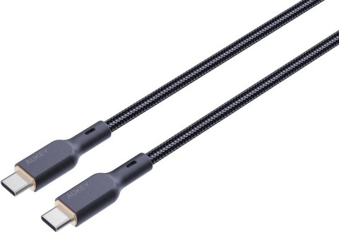 CB-KCC102 kabel USB-C - USB-C 1.8m 100W PD 5A 20V kevlar + nylonowy oplot