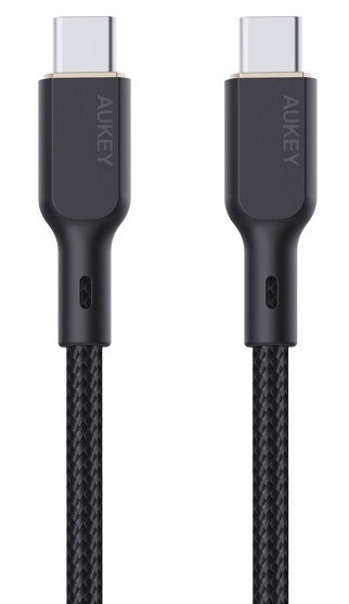 CB-KCC102 kabel USB-C - USB-C 1.8m 100W PD 5A 20V kevlar + nylonowy oplot