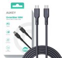 CB-SCC102 silokonowy kabel USB C - USB C | 1.8m | 5A | 100WPD | 20V