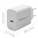 Ładowarka Super Quick PD | USB-C | 20W | 5-12V | 1.67-3A | Biała