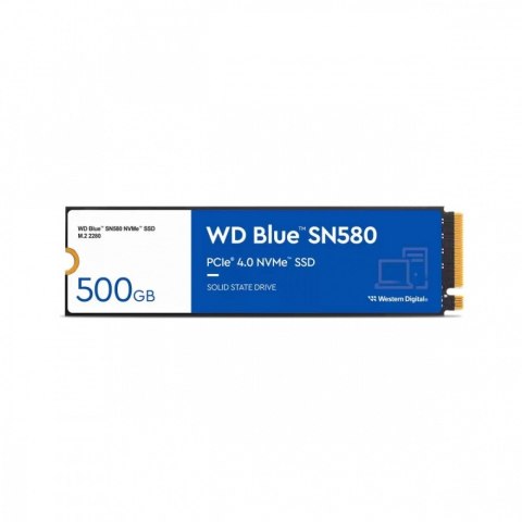 Dysk SSD WD Blue 500GB SN580 NVMe M.2 PCIe Gen4 2280