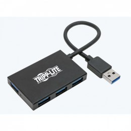 4-portowy, smukły, przenośny koncentrator USB-A USB 3.2 Gen 1 Obudowa aluminiowa U360-004-4A-AL