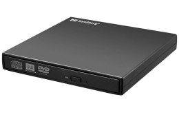 NAGRYWARKA CDRW+DVRW SANDBERG 133-66 BLACK SLIM USB 2.0