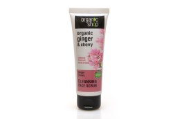 Organic Shop Cleansing Face Scrub Ginger Cherry Oczyszczający peeling do twarzy 75 ml (krótki termin)
