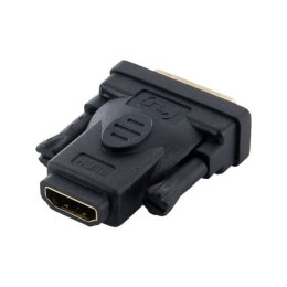 4World Adapter DVI-D [M] (24+1) > HDMI [F], czarny