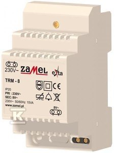 TRM-8 TRANSF.230/8V AC 15VA