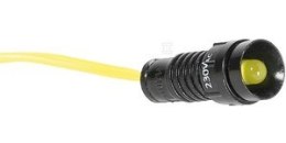 LAMP.FI5 ŻÓŁT.230V AC/DC LED SYGNALIZ