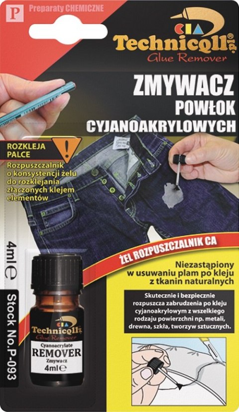 ZMYWAK POWŁOK CYJANOAKRYLOWYCH 4ML