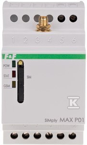 SIMPLYMAX-P01 PRZEKAŹ.STER.GSM 1NO/NC