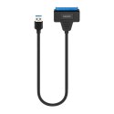 Adapter USB-A 3.1 Gen 1 (M) - SATA (F) do dysków SATA 2.5 cala , AK-68
