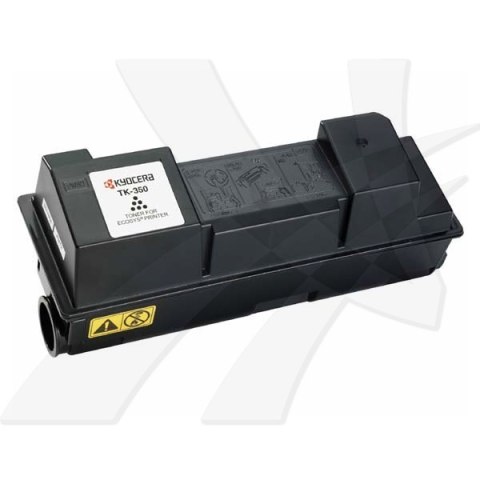 Kyocera oryginalny toner TK350, 1T02LX0NL0, 1T02LX0NLC, 1T02LX0NLS, black, 15000s, zawiera pojemnik na odpady