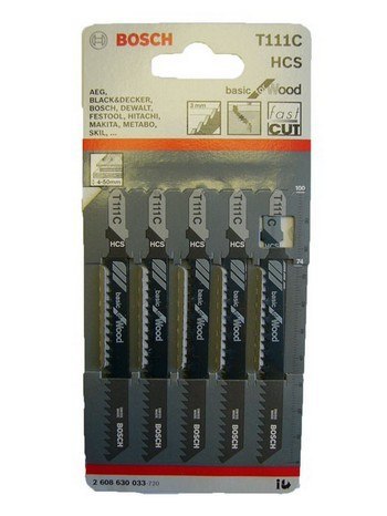 BOSCH BRZESZCZOT T111C /5szt./DREWNO