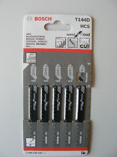 BOSCH BRZESZCZOT T144D /5szt./DREWNO