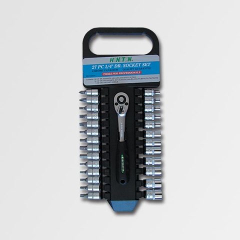 HONITON ZESTAW KLUCZY 27el. 1/4"