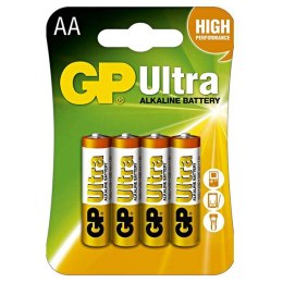 Bateria alkaliczna, AA, 1.5V, GP, blistr, 4-pack, ULTRA