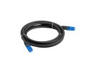 Patchcord kat.6a S/FTP CCA 3.0m Czarny