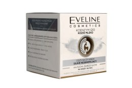 Eveline Cosmetics Coenzyme Q10 Face Cream Krem do twarzy odżywczy silnie regenerujący na dzień i na noc Kozie mleko 50ml