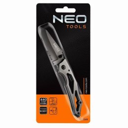 Neo Tools Nóż składany, zamykací, 167mm, 70mm, 63-025, nylonowe etui