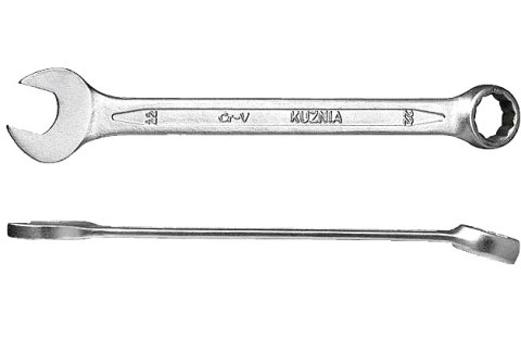 KUŹNIA KLUCZ PŁASKO-OCZKOWY 7mm Cr-V RWPn