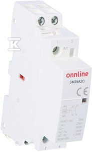 STYCZNIK MOD.2NO 25A 230V ONNLINE