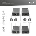 Przedłużacz/Extender HDMI 1080p 60Hz 120m po skrętce Cat.6/6A/7/8 HDCP 1.3 IR, zestaw