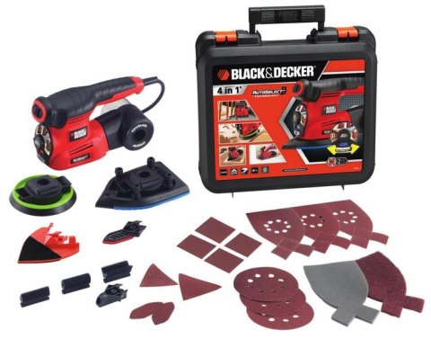 BLACK+DECKER SZLIFIERKA OSCYLACYJNA WIELOFUNKCYJNA 220W KA280K