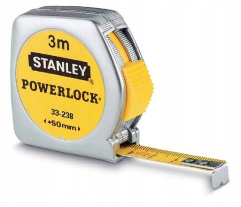 STANLEY MIARA ZWIJANA 3mx12,7mm POWERLOCK CHROM LUZ