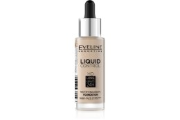 Eveline Cosmetics Liquid Control HD Mattifying Drops Foundation 010 Light Beige Podkład do twarzy z dropperem 32ml