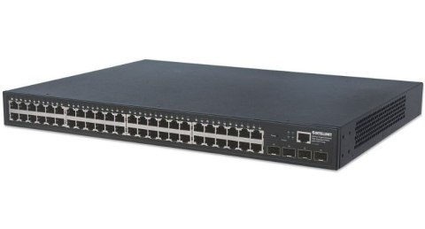 Przełącznik Gigabit 48-portowy zarządzalny RJ45 4x SFP