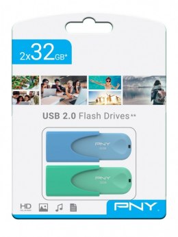 Pendrive 32GB USB2.0 ATTACHE 4 FD32GATT4COLBGX2-EF