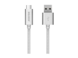 Avacom USB kabel (3.0), USB A M - USB C (M), 1m, srebrny, blistr
