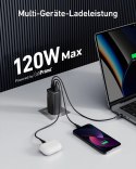 Ładowarka GaN 737 III 2xUSB-C 100 W USB-A 22.5W czarna