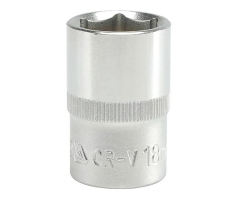 YATO NASADKA 6-KĄTNA 1/2" KRÓTKA 18mm