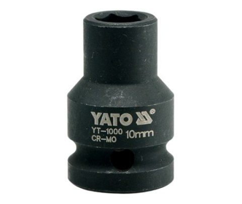 YATO NASADKA UDAROWA SZEŚCIOKĄTNA 1/2" KRÓTKA 10mm