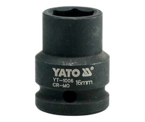 YATO NASADKA UDAROWA SZEŚCIOKĄTNA 1/2" KRÓTKA 16mm