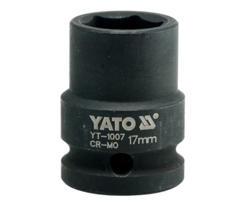 YATO NASADKA UDAROWA SZEŚCIOKĄTNA 1/2" KRÓTKA 17mm