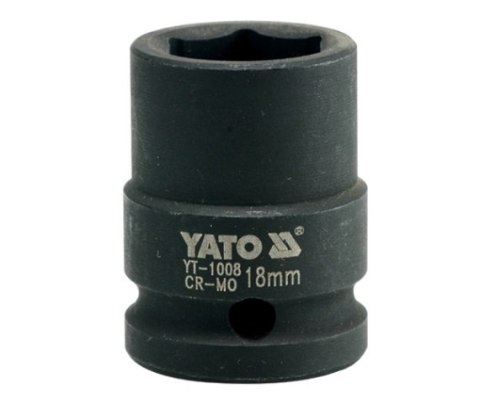 YATO NASADKA UDAROWA 6-KĄTNA 1/2" KRÓTKA 18mm