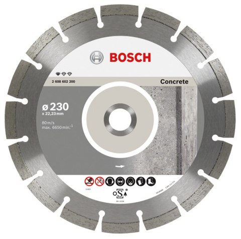 BOSCH TARCZA DIAMENTOWA 125x22 SEG CONCRETE