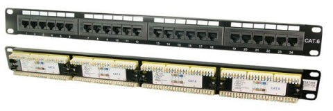 Patch panel CAT6 24-porty