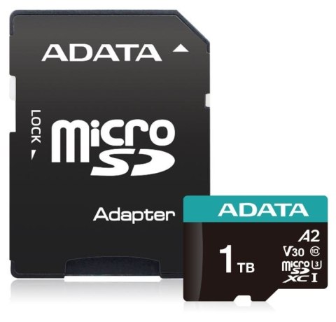 Micro SD PremierPro 1TB UHS1 U3 V30 100/85 MB/s + adapter