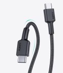 CB-CD45 nylonowy kabel USB C - USB C | 0,9m | 3A | 60W PD | 20V