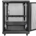 Organizer kabli do szaf RACK 19" | 1U