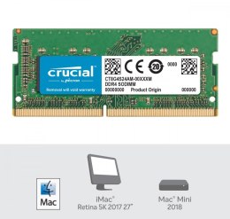 Pamięć DDR4 SODIMM do Apple Mac 8GB(1*8GB)/2400 CL17 (8bit)