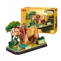 Puzzle 3D Zwierzęta - Lew