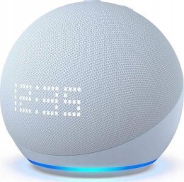 Amazon Echo Dot 5 z zegarem Cloud Blue