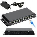 Przełącznik Gigabit PoE 8-7 port 24V 60W